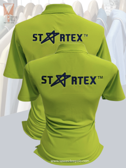 ขอบพระคุณ Startex Thailand  เสื้อโปโลยูนิฟอร์ม เสื้อบริษัท เนื้อผ้าทีเคพรีเมี่ยม สั่งได้ไม่มีขั้นต่ำ มีบริการหลังการขาย ​ ออกแบบวางกราฟิกโลโก้ ฟรี!  ค่าบล็อกปักฟรี!​  จัดส่งฟรี!  งานเย็บ คุณภาพดี  งานปักคมชัดระดับ HD  รับผลิตงานด่วน งานไว  สินค้าเสียหายเค