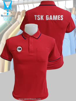 ขอบพระคุณ TSK GAMES  เสื้อโปโลผ้าคลูบาลานซ์ ผ้าเนื้อเย็น ระบายอากาศได้ดี ไม่ต้องรีด ไม่ขึ้นขุยตลอดอายุการใช้งาน  พร้อมบริการปัก ไม่จำกัดขั้นต่ำ สนใจสอบถามเพิ่มเติม  https://line.me/ti/p/VJeTnWFnQS  www.sawasdeepolo.com ️ 0842254054 #sawasdeepolo #สวัสดีโป