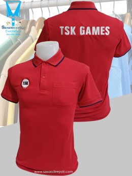 ขอบพระคุณ TSK GAMES  เสื้อโปโลผ้าคลูบาลานซ์ ผ้าเนื้อเย็น ระบายอากาศได้ดี ไม่ต้องรีด ไม่ขึ้นขุยตลอดอายุการใช้งาน  พร้อมบริการปัก ไม่จำกัดขั้นต่ำ สนใจสอบถามเพิ่มเติม  https://line.me/ti/p/VJeTnWFnQS  www.sawasdeepolo.com ️ 0842254054 #sawasdeepolo #สวัสดีโป