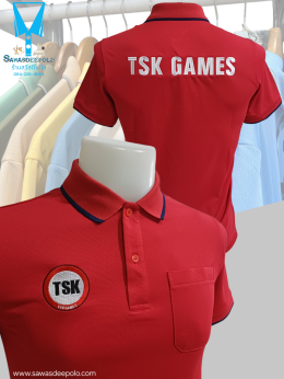 ขอบพระคุณ TSK GAMES  เสื้อโปโลผ้าคลูบาลานซ์ ผ้าเนื้อเย็น ระบายอากาศได้ดี ไม่ต้องรีด ไม่ขึ้นขุยตลอดอายุการใช้งาน  พร้อมบริการปัก ไม่จำกัดขั้นต่ำ สนใจสอบถามเพิ่มเติม  https://line.me/ti/p/VJeTnWFnQS  www.sawasdeepolo.com ️ 0842254054 #sawasdeepolo #สวัสดีโป