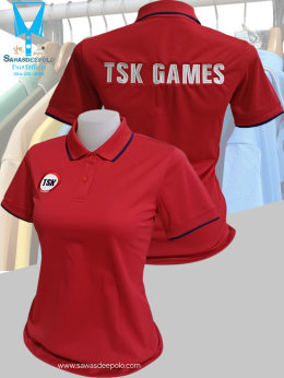 ขอบพระคุณ TSK GAMES  เสื้อโปโลผ้าคลูบาลานซ์ ผ้าเนื้อเย็น ระบายอากาศได้ดี ไม่ต้องรีด ไม่ขึ้นขุยตลอดอายุการใช้งาน  พร้อมบริการปัก ไม่จำกัดขั้นต่ำ สนใจสอบถามเพิ่มเติม  https://line.me/ti/p/VJeTnWFnQS  www.sawasdeepolo.com ️ 0842254054 #sawasdeepolo #สวัสดีโป