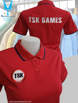 ขอบพระคุณ TSK GAMES  เสื้อโปโลผ้าคลูบาลานซ์ ผ้าเนื้อเย็น ระบายอากาศได้ดี ไม่ต้องรีด ไม่ขึ้นขุยตลอดอายุการใช้งาน  พร้อมบริการปัก ไม่จำกัดขั้นต่ำ สนใจสอบถามเพิ่มเติม  https://line.me/ti/p/VJeTnWFnQS  www.sawasdeepolo.com ️ 0842254054 #sawasdeepolo #สวัสดีโป
