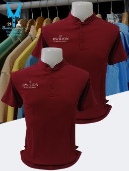 ขอบพระคุณ The Pavilionเสื้อโปโลคอจีนพร้อมรับปักโลโก้และชื่อ Plus ความนุ่ม เพิ่มความสบาย  ผ้า Micro Plus + (ไมโคร พลัส) เส้นใยเล็ก ละเอียดเรียงตัวสวย ด้วยโพลีเอสเตอร์ผสมไมโครไฟเบอร์ เกรด A ทำให้ผ้านุ่ม เนียน ละเอียด คงทน ใส่เย็นสบาย ระบายอากาศได้ดี พร้อมโค