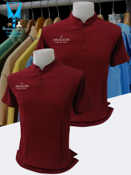 ขอบพระคุณ The Pavilionเสื้อโปโลคอจีนพร้อมรับปักโลโก้และชื่อ Plus ความนุ่ม เพิ่มความสบาย  ผ้า Micro Plus + (ไมโคร พลัส) เส้นใยเล็ก ละเอียดเรียงตัวสวย ด้วยโพลีเอสเตอร์ผสมไมโครไฟเบอร์ เกรด A ทำให้ผ้านุ่ม เนียน ละเอียด คงทน ใส่เย็นสบาย ระบายอากาศได้ดี พร้อมโค