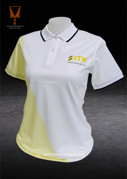 ขอบพระคุณ ITK Connecting Co.,Ltd.   เสื้อโปโลผ้าลูบาลานซ์ เนื้อผ้าเย็นระบายอากาศได้ดี ไม่ขึ้นขุยตลอดอายุการใช้งาน  สั่งได้ไม่มีขั้นต่ำ มีบริการหลังการขาย ​ ออกแบบวางกราฟิกโลโก้ ฟรี!  ค่าบล็อกปักฟรี!​  จัดส่งฟรี!  งานเย็บ คุณภาพดี  งานปักคมชัดระดับ HD  รับ