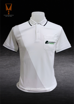 ขอบพระคุณบริษัท mammoth-energy.co.th   เสื้อโปโลผ้าลูบาลานซ์ เนื้อผ้าเย็นระบายอากาศได้ดี ไม่ขึ้นขุยตลอดอายุการใช้งาน  สั่งได้ไม่มีขั้นต่ำ มีบริการหลังการขาย ​ ออกแบบวางกราฟิกโลโก้ ฟรี!  ค่าบล็อกปักฟรี!​  จัดส่งฟรี!  งานเย็บ คุณภาพดี  งานปักคมชัดระดับ HD  