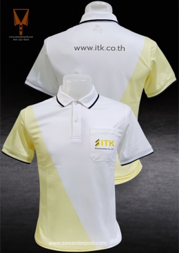 ขอบพระคุณ ITK Connecting Co.,Ltd.   เสื้อโปโลผ้าลูบาลานซ์ เนื้อผ้าเย็นระบายอากาศได้ดี ไม่ขึ้นขุยตลอดอายุการใช้งาน  สั่งได้ไม่มีขั้นต่ำ มีบริการหลังการขาย ​ ออกแบบวางกราฟิกโลโก้ ฟรี!  ค่าบล็อกปักฟรี!​  จัดส่งฟรี!  งานเย็บ คุณภาพดี  งานปักคมชัดระดับ HD  รับ