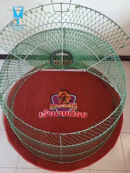 ขอบพระคุณ สนามชนไก่เจ้านายน้อย  พรมรองสุ่มไก่ เย็บขอบ หนา 3.5-4 มิล  มุ้งไก่ชน ตัดเย็บด้วยผ้าสีเดียวทั้งหลัง เย็บผ้าทับหูแขวนไม่หลุดง่ายl เย็บเก็บชายมุ้ง  มีบริการปักชื่อ และโลโก้  สนใจสอบถามเพิ่มเติม  https://line.me/ti/p/VJeTnWFnQS  www.sawasdeepolo.com