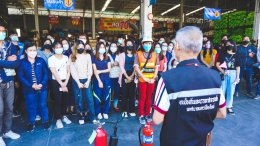 กิจกรรมอบรมดับเพลิงและซ้อมแผนอพยพหนีไฟ ประจำปี 2564