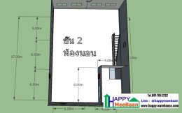 แบบอาคารพานิชย์ 2 ชั้น พร้อมคลังสินค้า แบบโกดัง 3D แจกฟรี   แจกแบบโรงงานฟรี แบบโกดังฟรี