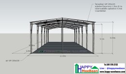 แจกแบบ 3D สร้างตลาดนัดขนาดเล็ก  สร้างพื้นที่อาคารให้เช่า พร้อมแจกแบบโครงสร้างตลาดฟรี