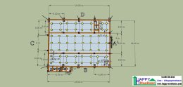 แจกแบบ 3D แจกแบบโกดัง แบบโรงงานพร้อมออฟฟิศและบ้านพักอาศัย