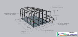 Warehouse plans, factory plans, free 3D warehouse plans, suitable for building rice mills, coffee roasting plants, silos.