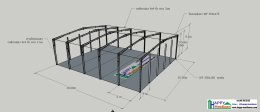 Free 3D Warehouse and Factory Structural Design (For Design Reference)