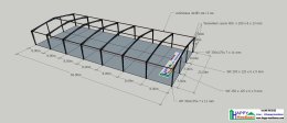 Warehouse Construction and Factory Construction Services | 22x56 Meter Prefabricated Steel Structure Warehouse by Happy Meebaan