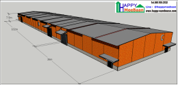 แจกแบบ 3D แบบโรงงาน แบบโกดัง แบบคลังสินค้า ขนาดใหญ่ ฟรี