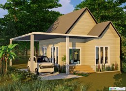 Sharing 3D model, idea for home building and office (MP02 Happy Meebaan) for free call 0817052132 