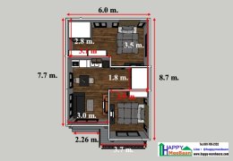 แจกแบบ3D แจกแบบบ้าน ไอเดียสำหรับการสร้างบ้านพักอาศัย สร้างออฟฟิศ Happy Meebaan