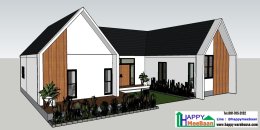 Giving away 3D models. Giving away house plans. Ideas for building a residence, building an office. MP05 Happy Meebaan