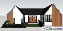 Giving away 3D models. Giving away house plans. Ideas for building a residence, building an office. MP05 Happy Meebaan