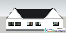 Giving away 3D models. Giving away house plans. Ideas for building a residence, building an office. MP05 Happy Meebaan