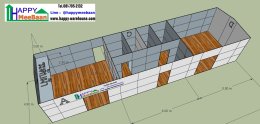 แจกแบบ 3D คลินิก โรงพยาบาลขนาดเล็ก และห้องผ่าตัด ด้วยผนัง Sandwich Panel