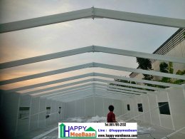 สร้างออฟฟิศขนาดใหญ่ ด้วยผนัง Isowall EPS Sandwich Panel ราคาถูก