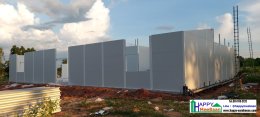 สร้างห้องแล็ป ห้องปฏิบัติการ (Laboratory) ห้องครีนรูม ออฟฟิศขนาดใหญ่ผนัง Sandwich Panel /Isowall/EPS ออฟฟิศ ขอนแก่น อุดร หนองคาย ราคาถูก