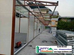  Build prefabricated buildings with EPS Isowall Sandwich Panel walls. Moveable, lightweight, and keep cool. Happy Meebaan