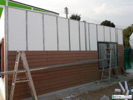 บ้านสำเร็จรูป บ้านน็อคดาวน์ ผนัง Sandwich Panel EPS Isowall