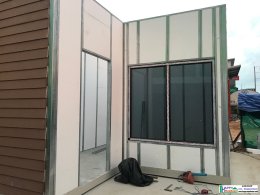 บ้านสำเร็จรูป บ้านน็อคดาวน์ ผนัง Sandwich Panel EPS Isowall