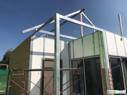 บ้านสำเร็จรูป บ้านน็อคดาวน์ ผนัง Sandwich Panel EPS Isowall