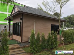บ้านสำเร็จรูป บ้านน็อคดาวน์ ผนัง Sandwich Panel EPS Isowall