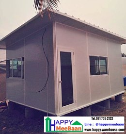 สร้างออฟฟิศสำเร็จรูป ด้วยผนัง Isowall EPS Sandwich Panel ราคาถูก