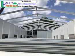 สร้างออฟฟิศสำเร็จรูป สร้างโกดังขนาดเล็ก ด้วยผนัง Isowall EPS Sandwich Panel ราคาถูก