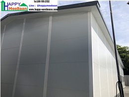 สร้างออฟฟิศสำเร็จรูป สร้างโกดังขนาดเล็ก ด้วยผนัง Isowall EPS Sandwich Panel ราคาถูก