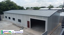  Build a ready-made office Build a small warehouse with cheap Isowall EPS Sandwich Panel walls.