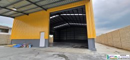  Build a warehouse to store products. Build a Happy Meebaan factory, strong, fast, Bang Khun Thian