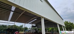  Build a factory, build a white warehouse, Lam Luk Ka, Rangsit, Pathum Thani, Khlong.