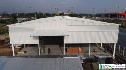  Build a factory, build a white warehouse, Lam Luk Ka, Rangsit, Pathum Thani, Khlong.