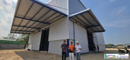 Construction of Rice Storage Warehouse and Coffee Roasting Factory  Prefabricated