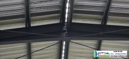 Affordable Warehouse Construction with Office in Din Daeng, Bangkok | Complete Prefabricated Warehouse Solutions by Happy Meebaan