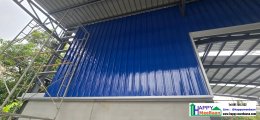 Affordable Warehouse Construction with Office in Din Daeng, Bangkok | Complete Prefabricated Warehouse Solutions by Happy Meebaan