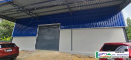 Affordable Warehouse Construction with Office in Din Daeng, Bangkok | Complete Prefabricated Warehouse Solutions by Happy Meebaan