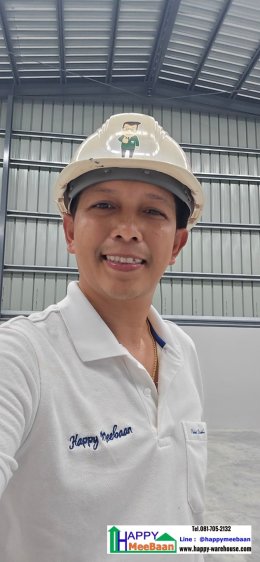 Affordable Warehouse Construction with Office in Din Daeng, Bangkok | Complete Prefabricated Warehouse Solutions by Happy Meebaan