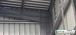 Affordable Warehouse Construction with Office in Din Daeng, Bangkok | Complete Prefabricated Warehouse Solutions by Happy Meebaan
