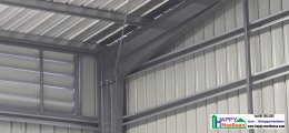 Affordable Warehouse Construction with Office in Din Daeng, Bangkok | Complete Prefabricated Warehouse Solutions by Happy Meebaan