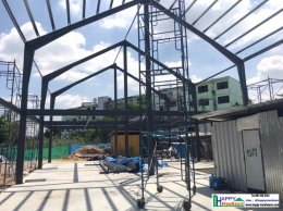 Construction of warehouses with offices