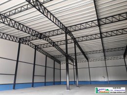 Temperature-Controlled Warehouse Construction Using EPS Isowall Sandwich Panels