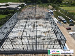 Temperature-Controlled Warehouse Construction Using EPS Isowall Sandwich Panels